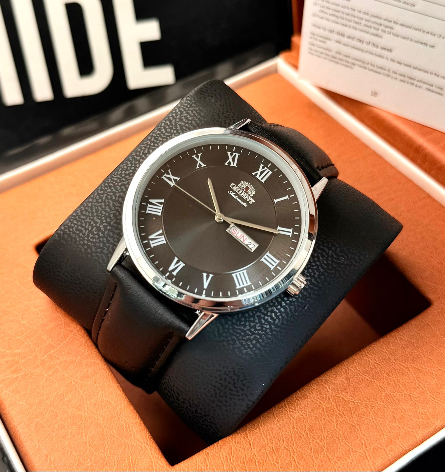 Vista 3 de Orient Semiautomatico - COLOR: NEGRO FONDO NEGRO